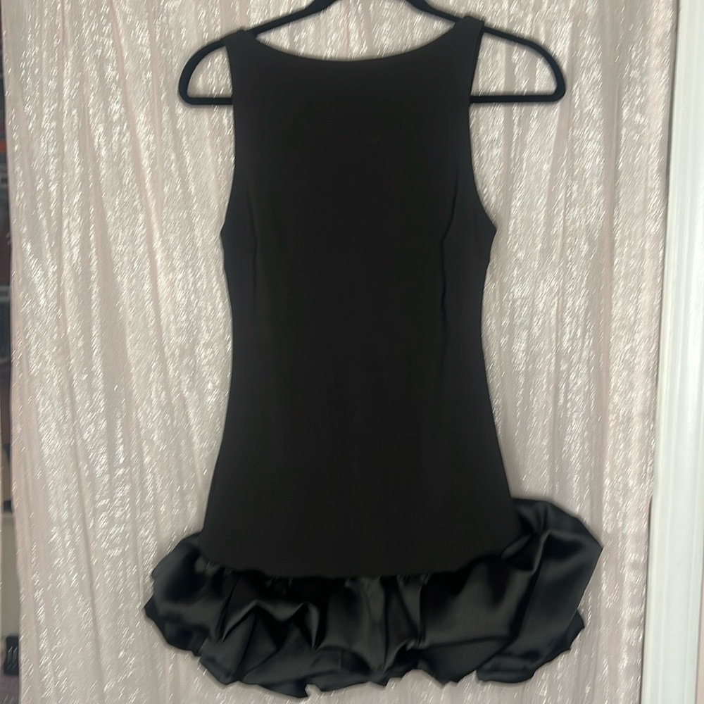 ZARA COMBINATION PUFF HEM JUMPSUIT DRESS